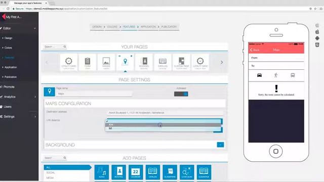 How to Use Map Feature on Swiftspeed Appcreator смотреть онлайн