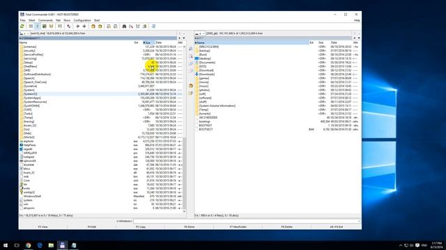 How to Sort Folders by Size in Total Commander смотреть онлайн