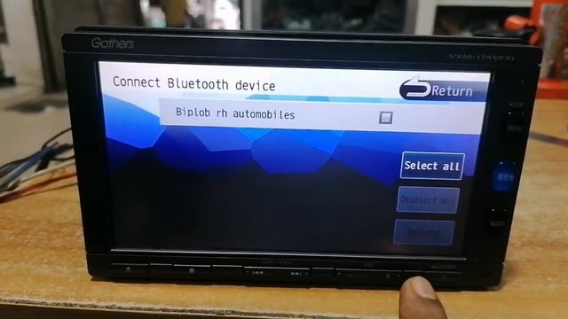 Gather VXM-174VFXI Password open,English language translate & Bluetooth setup смотреть онлайн