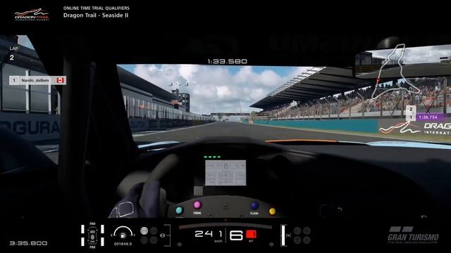GT: Sport - Dragon Trail II - Chevrolet Corvette C7 (Gr.3) - 1:36.045 смотреть онлайн