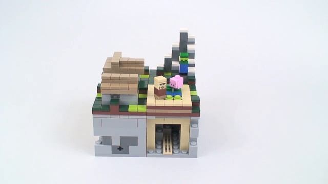 LEGO Minecraft The Village Micro World Review 21105 смотреть онлайн