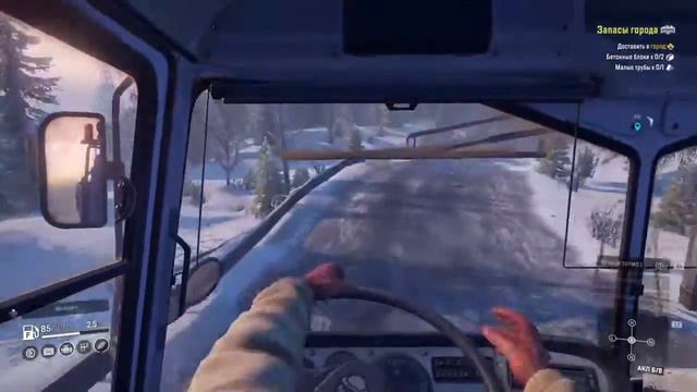 Занесло на скользкой дороге, перевернулся! смотреть онлайн