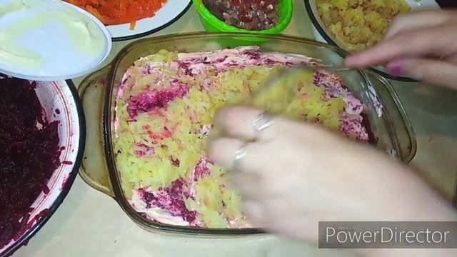 Селёдка под шубой. Рецепт из детства. смотреть онлайн