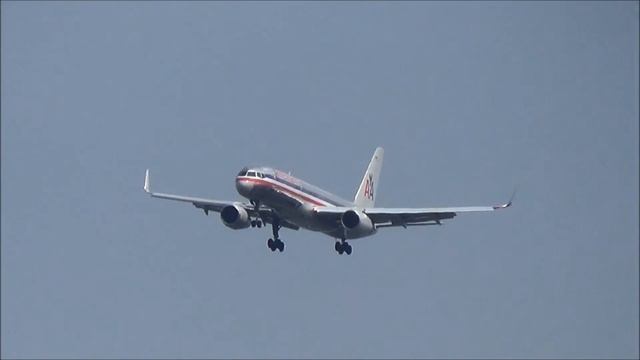 American Airlines Boeing 757-200 Arrival - John F. Kennedy International Airport JFK PlaneSpotting смотреть онлайн