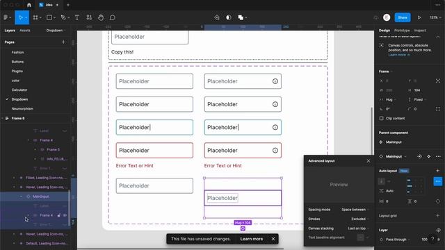 Input Components | Figma Master Class