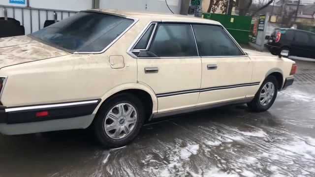 Nissan Gloria 430. Первая мойка спустя много лет смотреть онлайн