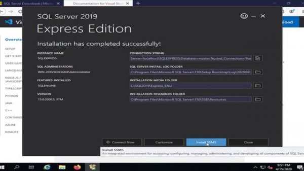 How to connect SQL server in visual studio code | SQL server in Visual studio code | Kalanchiyam