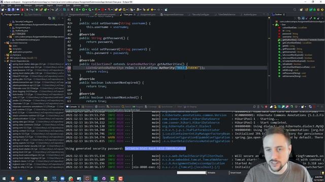 Adding Spring Security with JWTs into a Java Project смотреть онлайн
