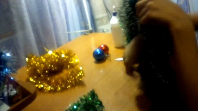 Как сделать омелу на Новый год своими руками! смотреть онлайн