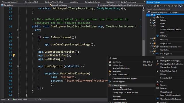 Creating ASP.Net Core 3.0 e-Shop: Adding Bootstrap 18/39 смотреть онлайн