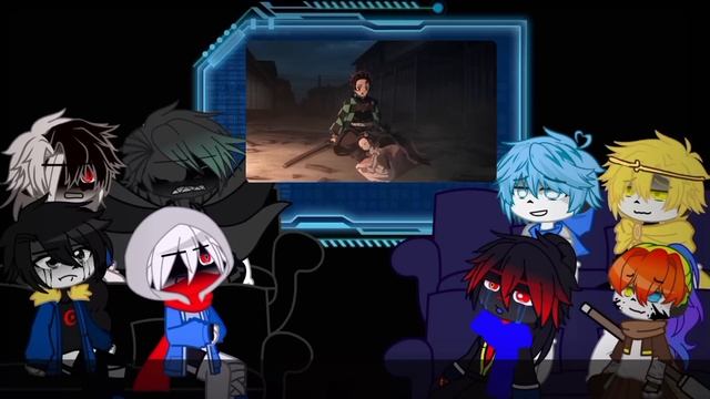 [??/??] Sans AU react to Demon Slayer [Nezuko vs Daki + Genya] [Watch disclaimer] {Gacha Art} смотреть онлайн