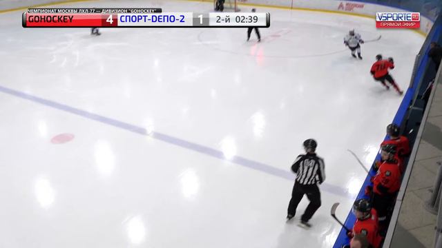Gohockey - Спорт-Dепо-2 | 11.04.21 | ЛД Центральный смотреть онлайн