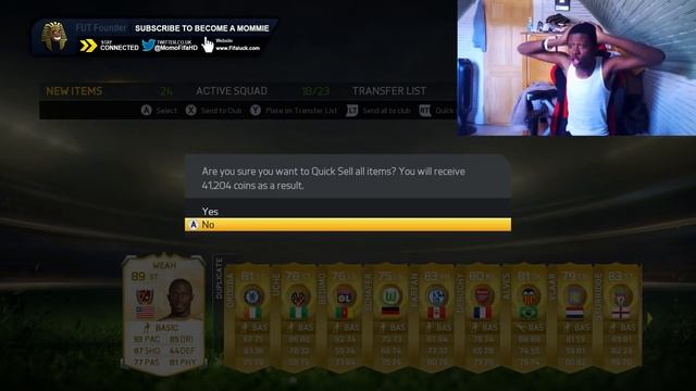 OMMFFGG LEGEND IN A PACK & 40 TOTS - THE BEST 100K PACKS EVER ?? FIFA 15 PACK OPENING !!! смотреть онлайн