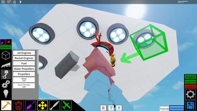 I BUILT a UFO! | Roblox Plane Crazy #4 смотреть онлайн
