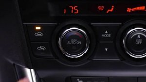 How to use the automatic climate control air conditioner in the 2015 Mazda CX-5