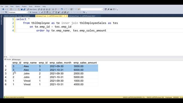 SQL Min Max functions смотреть онлайн