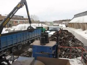 Китайские пресс-ножницы для металлолома (лома) Q91Y-400