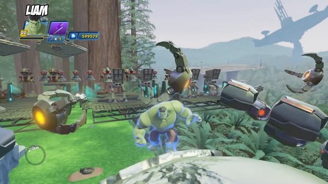 Hulk Disney Infinity 3.0 Toy Box Fun Gameplay смотреть онлайн