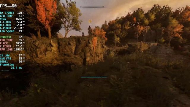 AMD Radeon RX 7700 XT + 7800X3D 30 Games Tested 1440P | 7700XT Benchmark смотреть онлайн