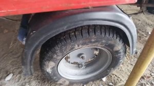 мотороллер муравей и жигулёвские колёса.