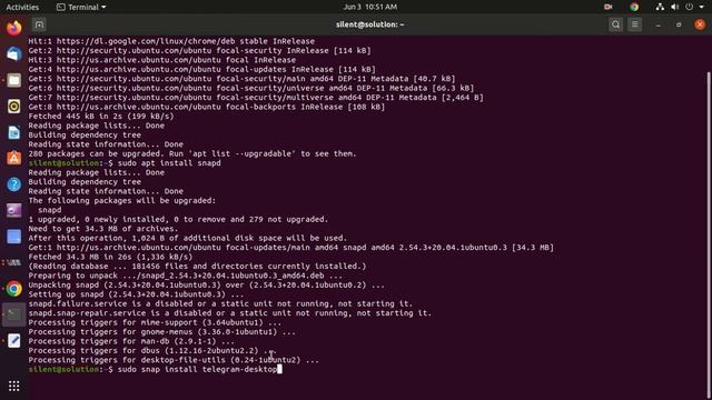 install telegram on ubuntu смотреть онлайн