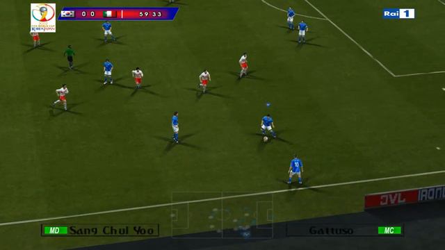 PES6 World cup 2002 Italy South Korea patch stonecold смотреть онлайн