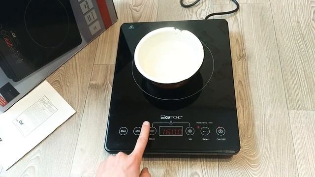 Индукционная плиты настольная на 1 конфорку Clatronic EKI 3569 смотреть онлайн