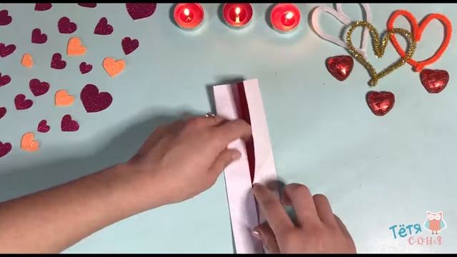 Коробочка с сердечко в технике оригами смотреть онлайн