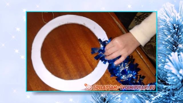 Рождественский венок своими руками смотреть онлайн