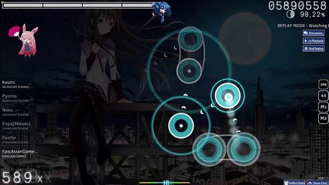 Osu - Platinum (Aoi Yuuki) [Collab] смотреть онлайн
