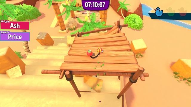 Fling to the Finish - PLAYGROUND TIME!!! (2-Player Gameplay) смотреть онлайн