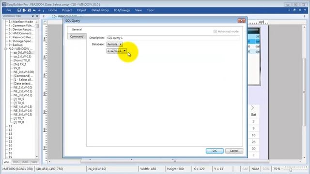 Weintek EasyBuilder Pro tutorial - 48. Calendar Output and SQL Query Application смотреть онлайн