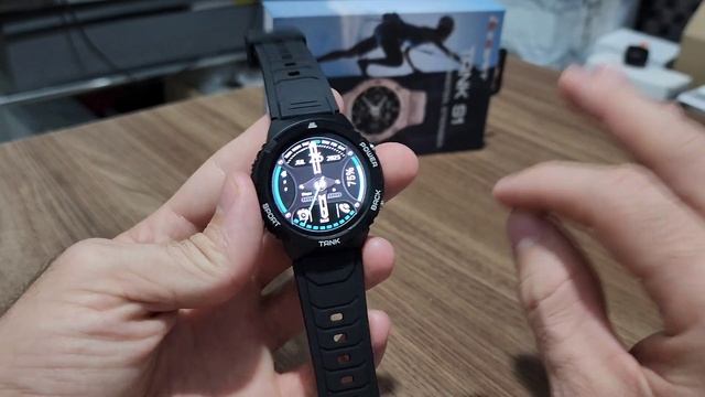 KOSPET TANK S1: Smartwatch a Prova de Queda, Tela AMOLED e mais de 70 monitoramento de Esportes! смотреть онлайн