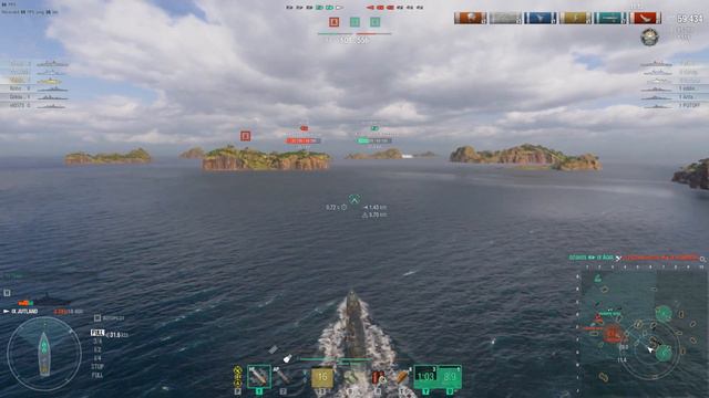JUTLAND World of WARSHIPS - YES THAT's SOLO WARRIOR #wows #worldofwarships #gaming смотреть онлайн