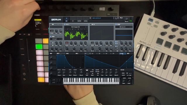 Cyberpunk For Serum - Soundbank, Presets + Free Template