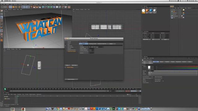 Professional 3D Text, Infinate Floor, Basic Lighting Cinema 4D Tutorial [PART 2] смотреть онлайн