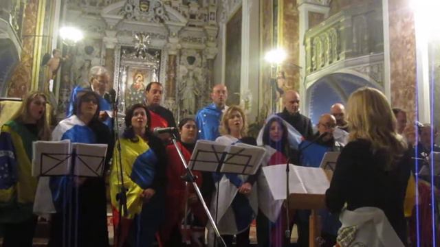 Maurilio Savona canta canzoni su Giovanni Paolo 2° col coro Jesus Christ di Trapani смотреть онлайн