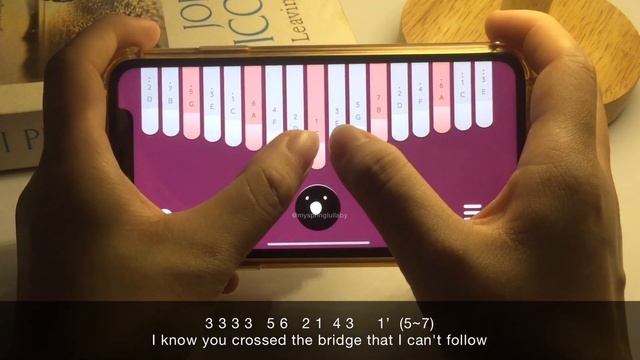 GHOST - Justin Bieber | Kalimba App Cover with Tabs by My Spring Lullaby смотреть онлайн