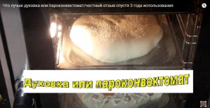 Что лучше духовка или пароконвектомат/честный отзыв спустя 3 года использования