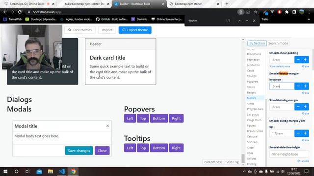 Customização de Temas no Bootstrap смотреть онлайн
