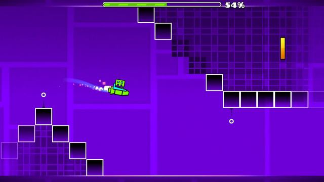 геометри деш бек он трек все 3 монеты / geometry dash back on track all 3 coins смотреть онлайн