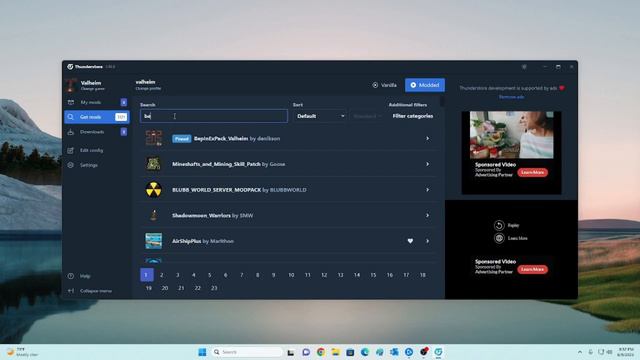 Thunderstore Mod Manager