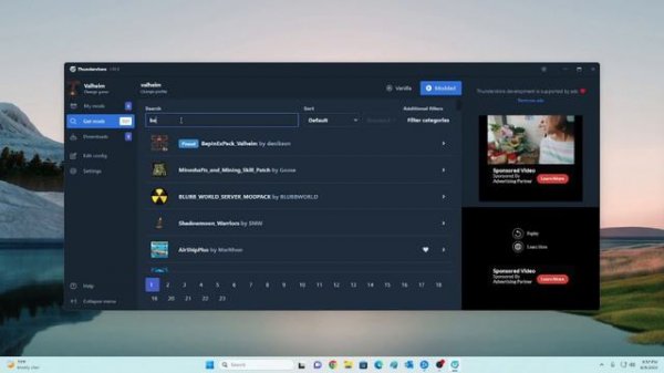 Thunderstore Mod Manager