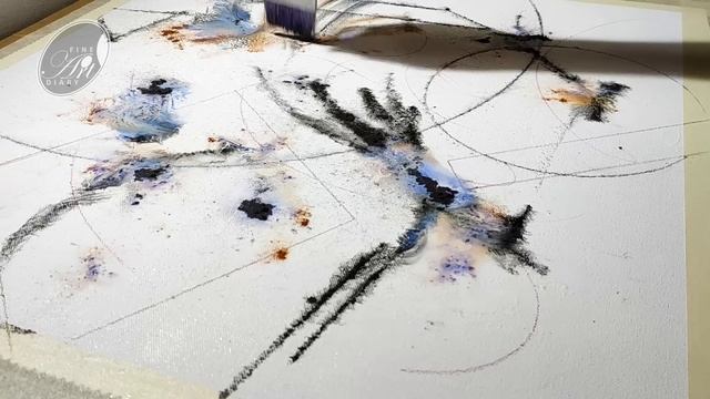 Easy Abstract Acrylic Painting | Step by Step Acrylic Painting | Abstract 27 смотреть онлайн