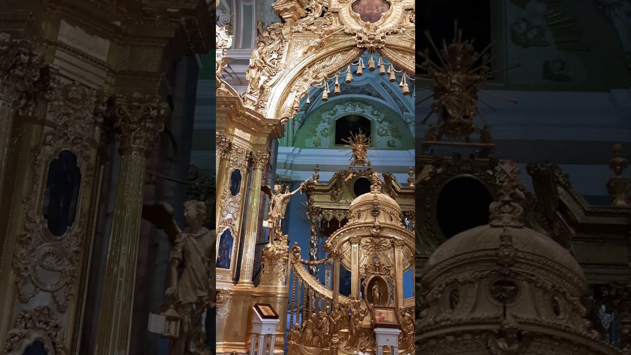 Иконостас в Петропавловском соборе смотреть онлайн