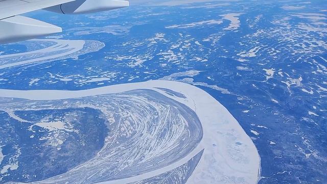 Airbus A350-900 Перелёт Владивосток-Москва а/к Аэрофлот смотреть онлайн