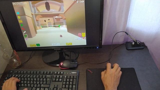 Сенса + акселерация на недорогой мышке для квейка смотреть онлайн