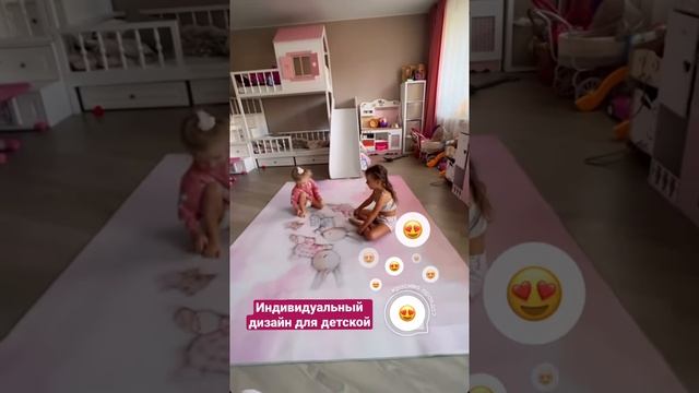 Безворсовый гипоаллергенный ковёр в детскую любой размер и дизайн на заказ VK:dream_carpets_spb смотреть онлайн