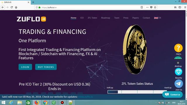 Обзор ICO проекта - zuflo.io смотреть онлайн