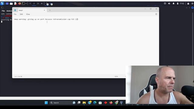 Nmap Scanning Error in Kali Linux Virtual Box - Retransmission Error, Giving up on port fix смотреть онлайн